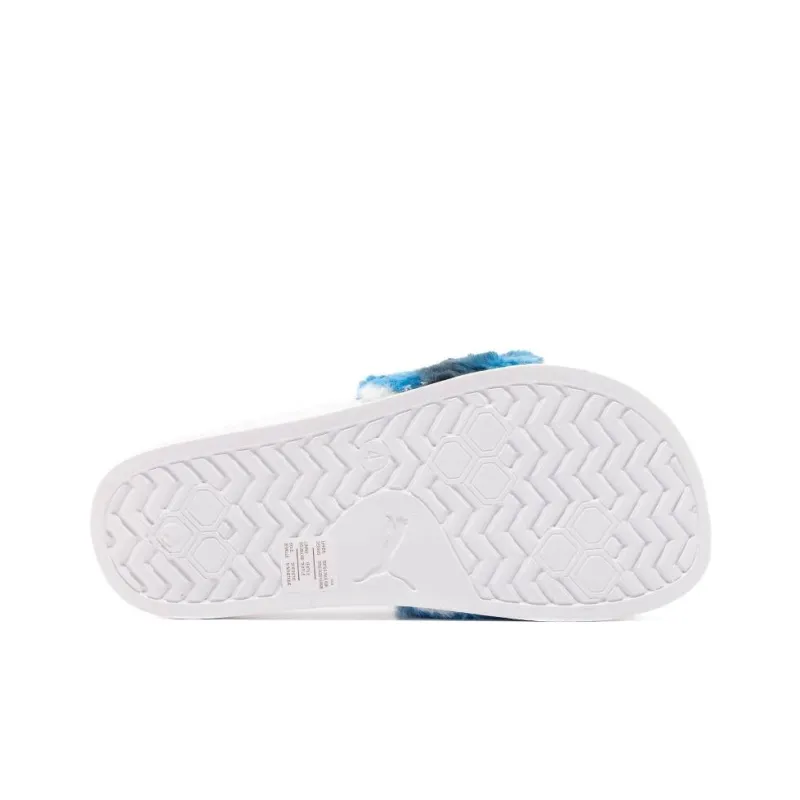 PUMA Leadcat 2.0 Ylm Fluff Slide Tie Dye Multi Women's-1