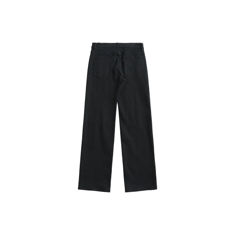 Qnxeey Jeans Unisex-7