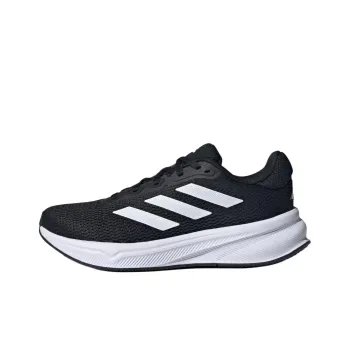 Adidas Response 2.0 Anti Slip Wear Resistant Low Top Casual Running Shoes Women's Black