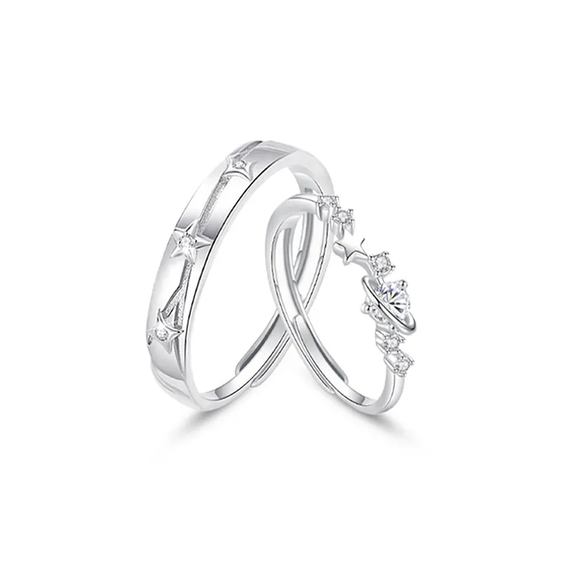 Seven Seven Silver Jewelry S999 Fine Silver Rings Unisex-0