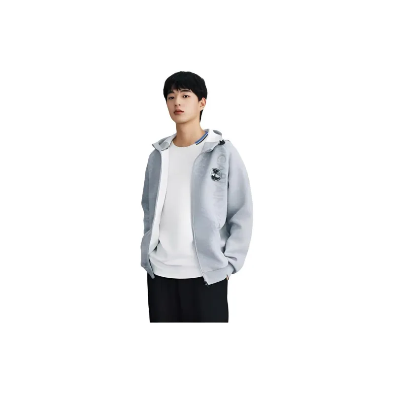 Anta Basketball Collection Sweatshirt Men's Gray Heather Gray-3