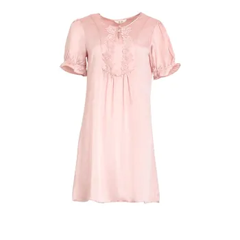 Silk Boundary Nightgown Women's
