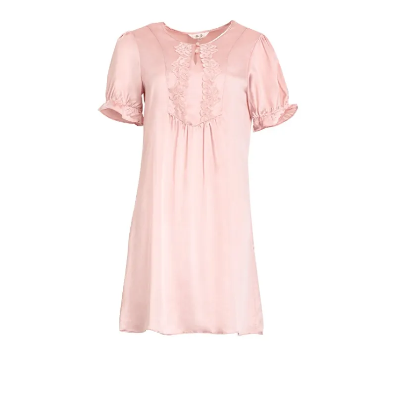 Silk Boundary Nightgown Women's-0