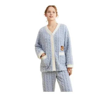 Urban Beauty Pajama Set For Fall And Winter Women's