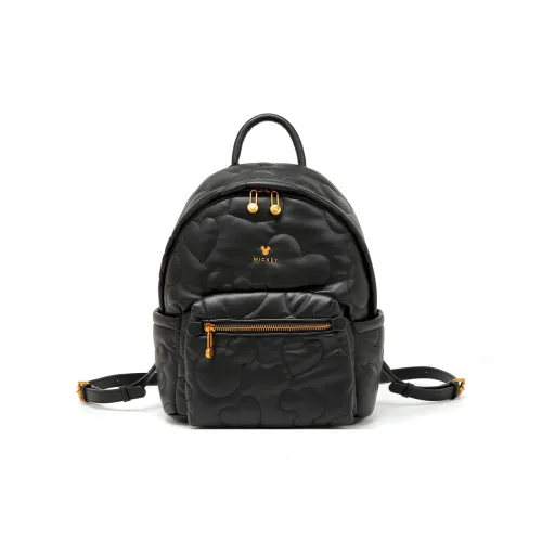 Disney Mickey Series PU Backpack Regular Women's Black