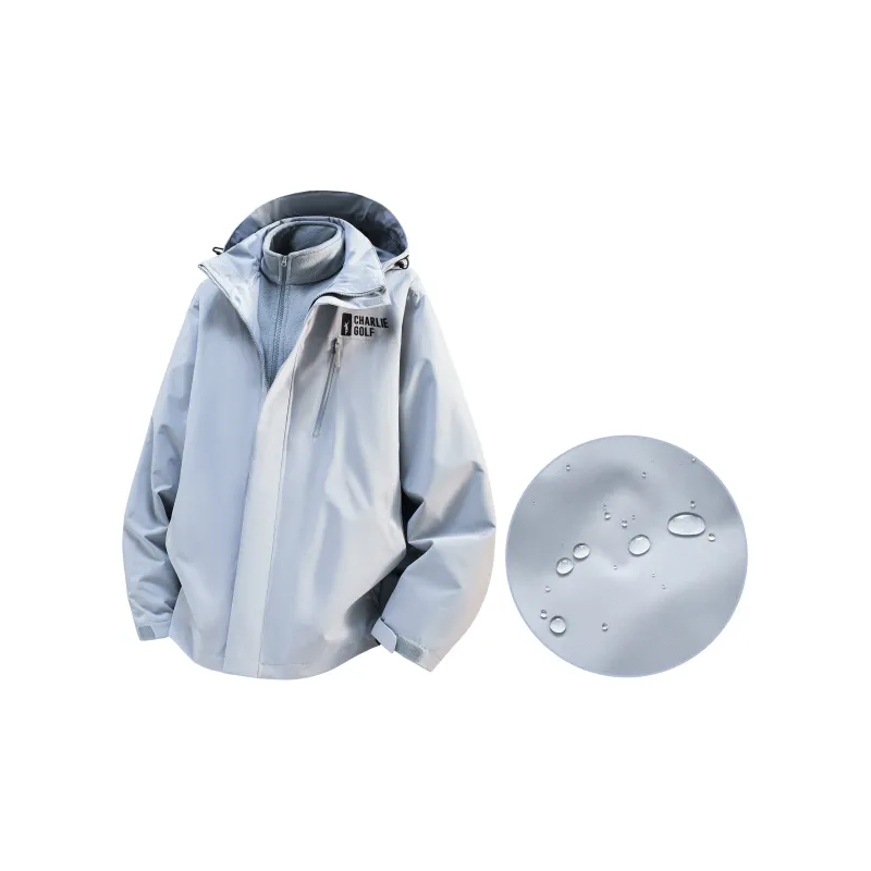 CHARLIE GOLF Water Resistant Windproof Breathable Warm Windbreaker Jacket Unisex-4