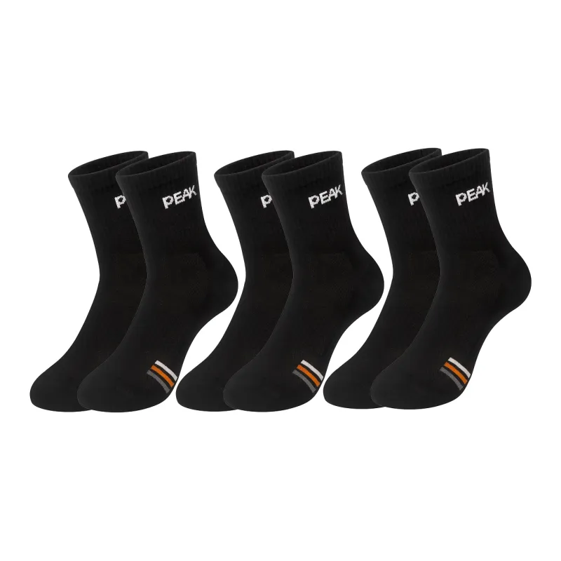 PEAK Mid Calf Socks Unisex 3 Pack-6