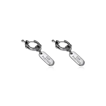 EAR PARTNER Copper Earrings Unisex