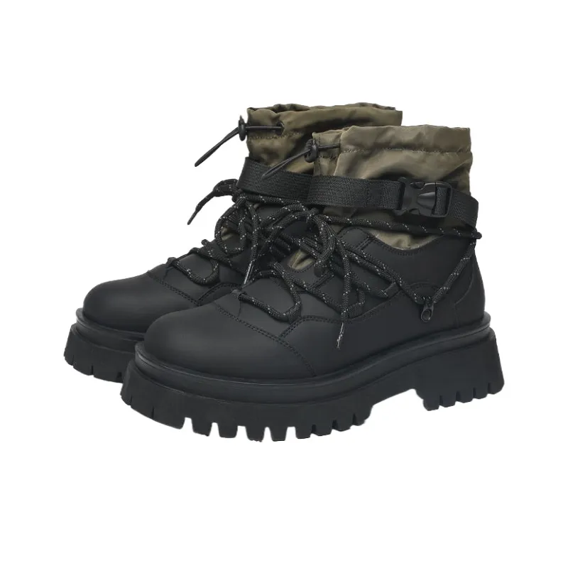 Xiwencha Short Martin Boot Unisex-5