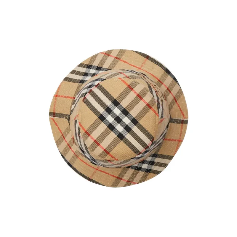 Burberry Vintage Check pattern Bucket Hat-2