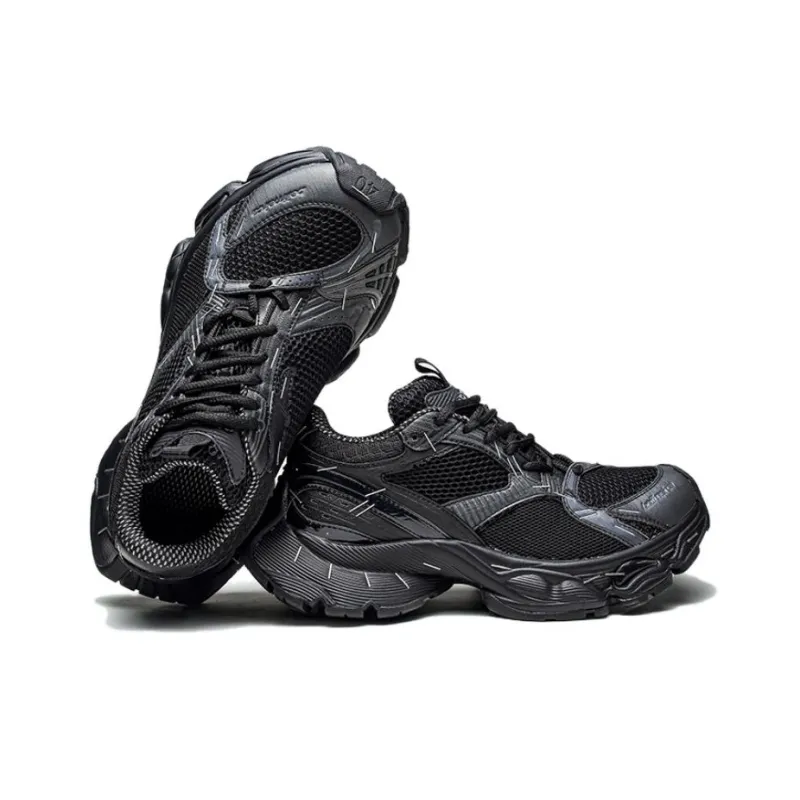 JIETEGONGYANG Slip Resistant Low Top Chunky Sneakers Unisex-3