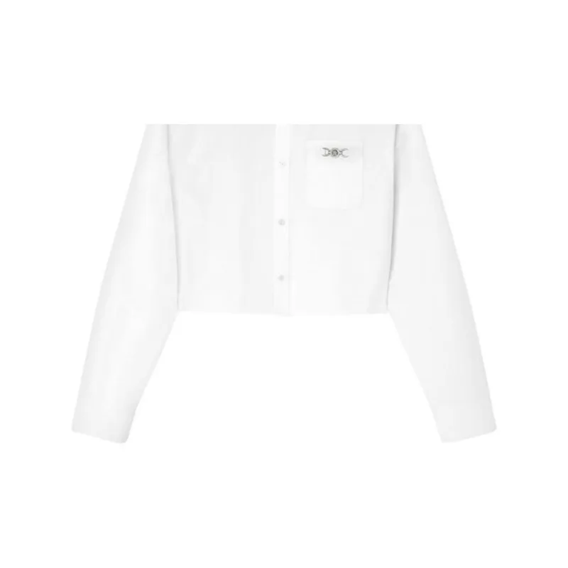 VERSACE Wild Barocco Cropped Shirt-4
