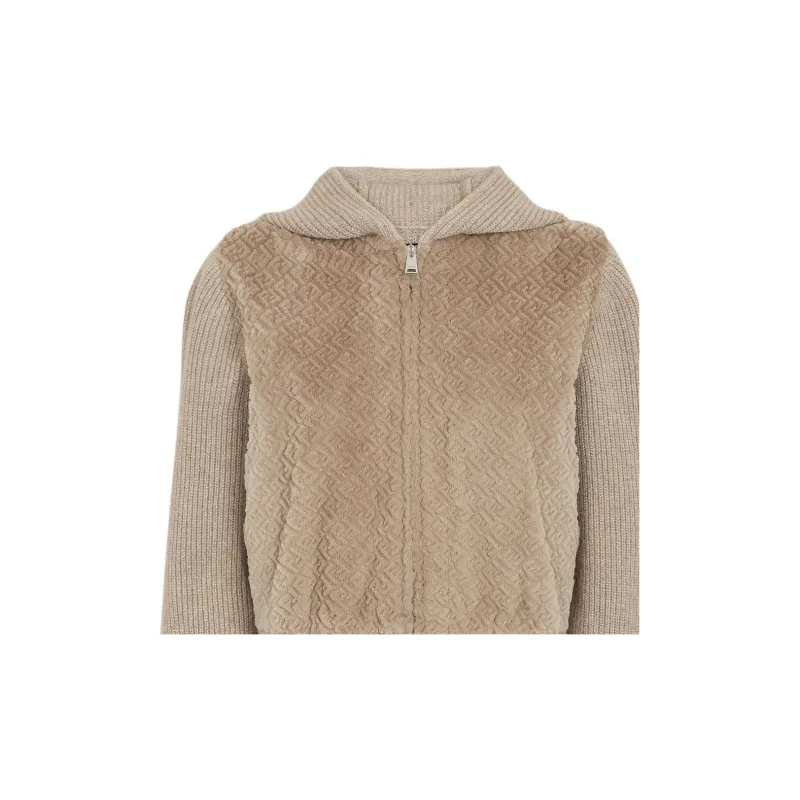 FENDI FW24 Jacket Women's Beige-4