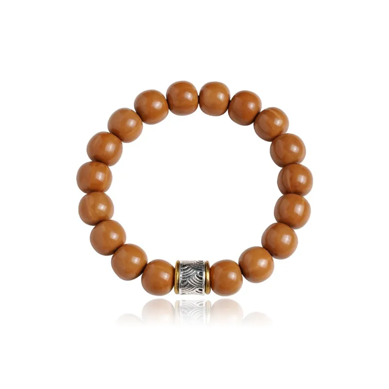 Moon Jewelry Monkey Head Walnut Bracelets Unisex-0