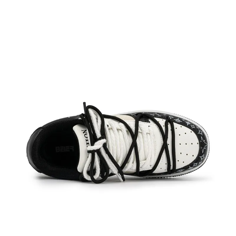 BEIER American Trendy Versatile Low Top Skateboard Shoes Unisex-2