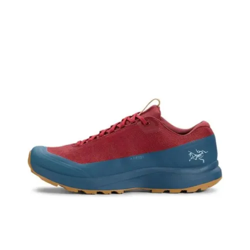 Arcteryx Aerios FL Abrasion-Resistant Low-Top Trekking Shoes Unisex Red Blue