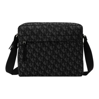 CALVIN KLEIN Fabric Shoulder Bag Men's Space Black