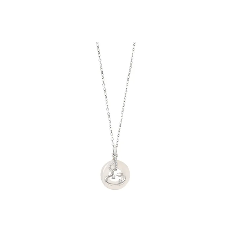 Emerald Chalcedony Necklaces Unisex-3