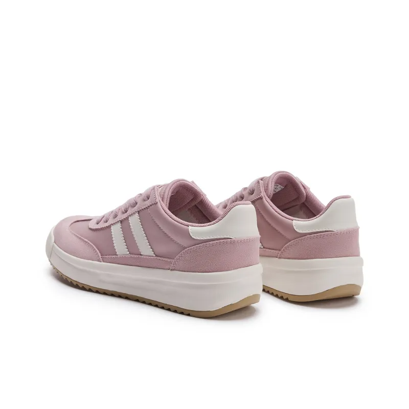 Hotwind Casual Shoes Women's Low Top Pink-2