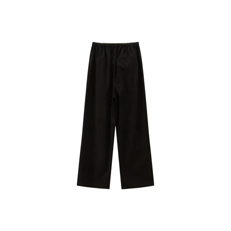 CHUU Casual Pants Women's Black-1