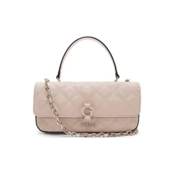 GUESS Artificial Leather One Shoulder Handbag Medium Size Women's Pink