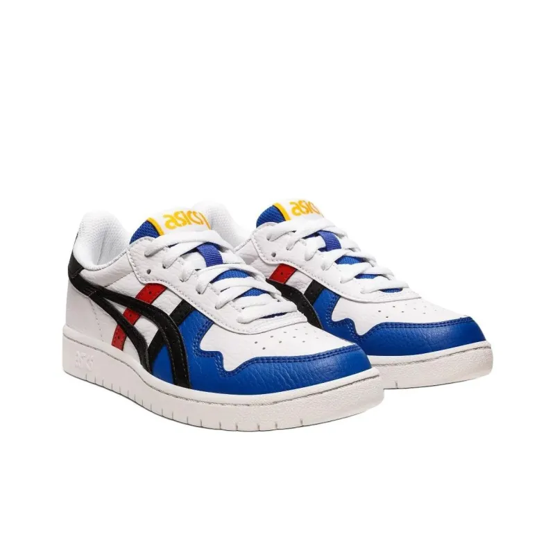 Asics JAPAN S Anti-Slip Wear-Resistant Low-Top Kids Lifestyle Shoes White/Black/Blue/Red Teenagers-2