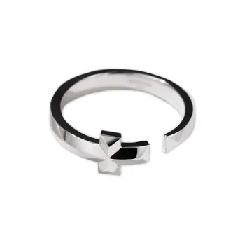 Lang Wind S925 Silver Rings Men's