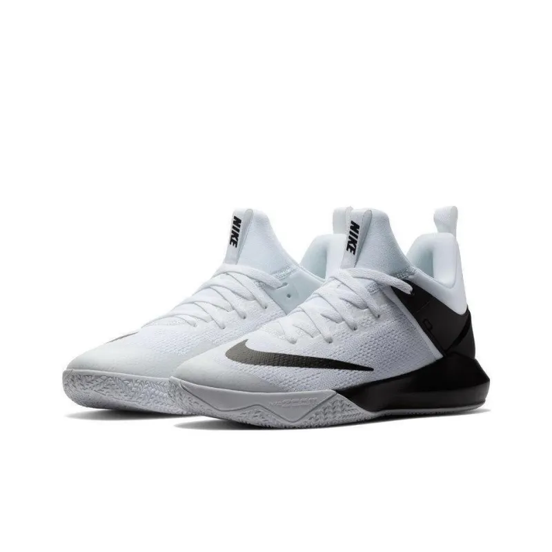Nike KD Trey 5 IV Anti Slip Wear Resistant Low Top Casual Shoes Men's White-1