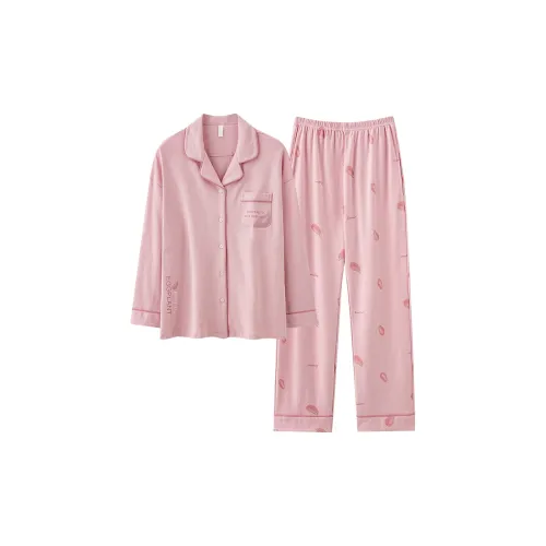 XIAFENYAN Pajama Set Women's Pink