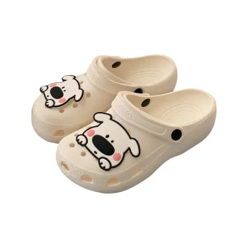 Thin Strips Slippers Unisex, Cream White