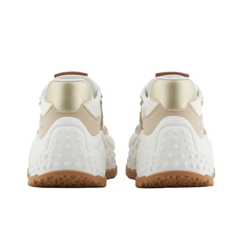 ARMANI EXCHANGEAE Low Top Chunky Sneakers Women's Beige-4