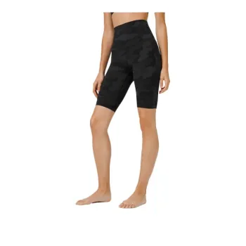 Lululemon Align™ Casual Shorts Women's Camouflage Deep Carbon Multicolor