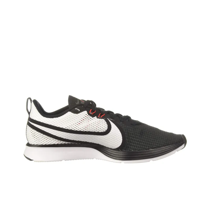 Nike Zoom Strike 2 Anti Slip Wear Resistant Low Top Casual Shoes Men's Black White-2