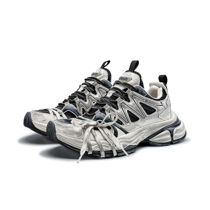K-WANG Paris Breeze Anti-Slip And Wear-Resistant Height Increasing Low-Top Chunky Sneakers Unisex-32