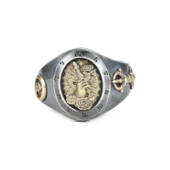 Yamagata S 990 Silver Rings Men's