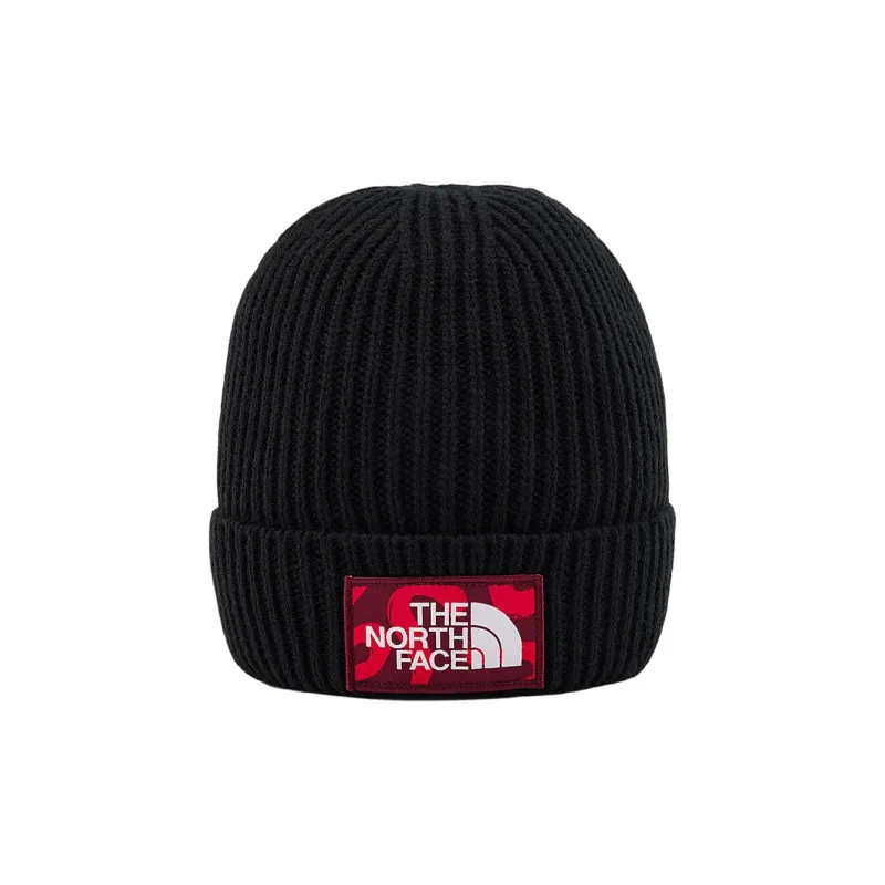 THE NORTH FACE Knitted Fabric Beanies Unisex White/Black-3