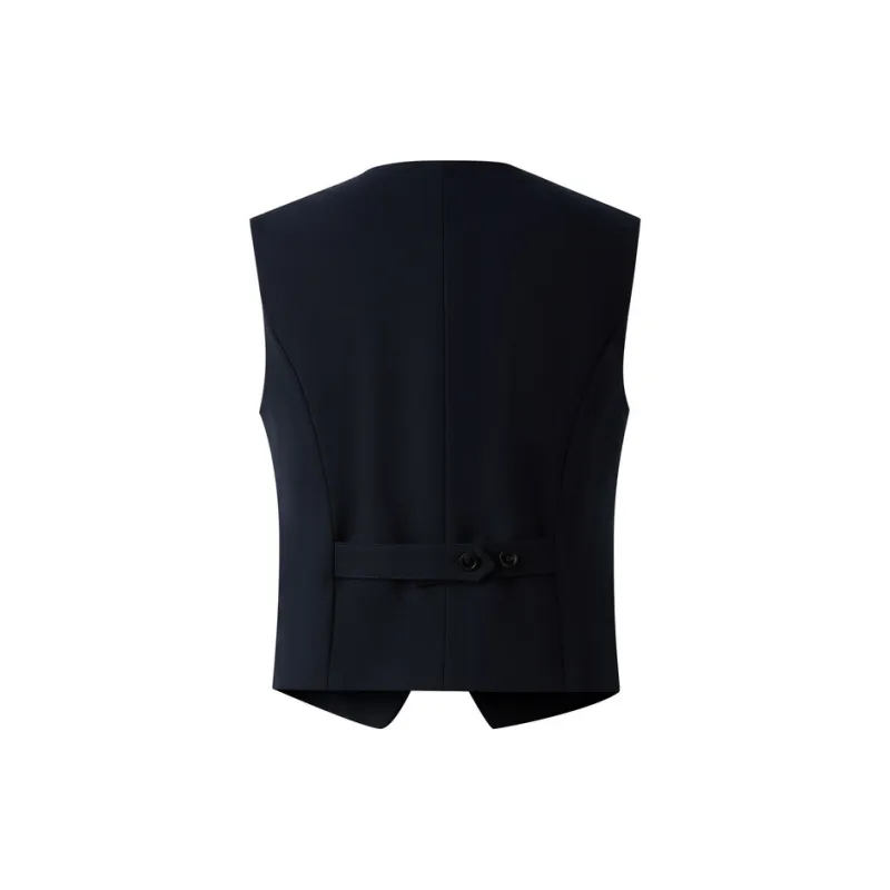 E.land Vest Women's Dark Navy Blue-1