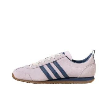 Adidas VS JOG 2.0 Anti Slip Wear Resistant Low Top Casual Shoes Unisex Pink Blue
