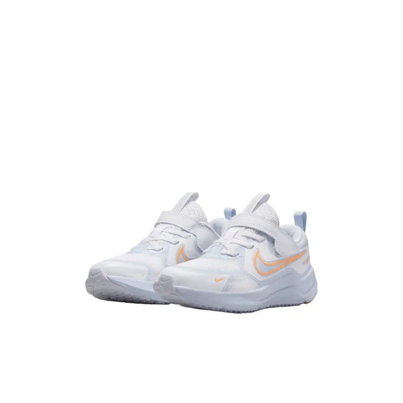 Nike Cosmic Runner Anti Slip Wear Resistant Low Top Kids Lifestyle Shoes White/Cream Peach Kids'-2
