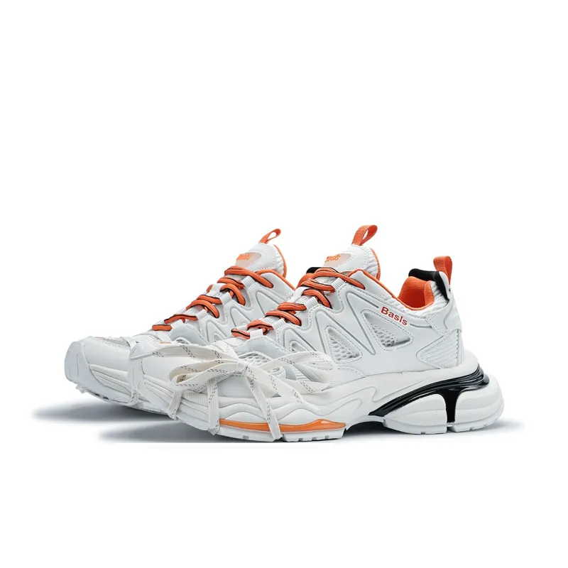 K-WANG Paris Breeze Anti-Slip And Wear-Resistant Height Increasing Low-Top Chunky Sneakers Unisex-2