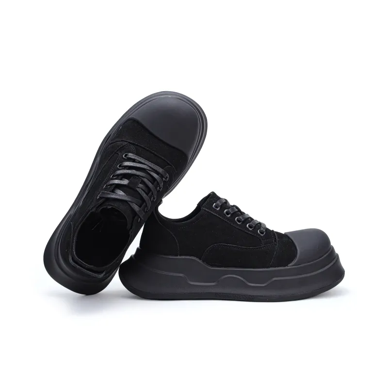 JIETEGONGYANG Slip Resistant Cushioning Wear Resistant Breathable Low Top Skateboard Shoes Unisex-1