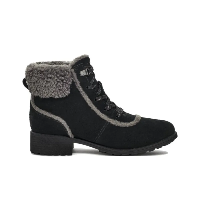 UGG Bodie Warm Short Snow Boots Women's Black-1