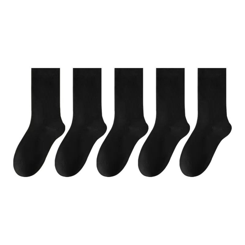 MADALLO Mid Calf Socks Women's 5 Pack-9