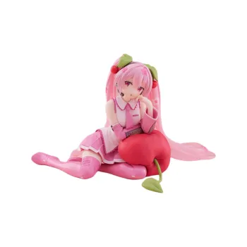 TAITO Hatsune Miku Desktop Cute Figure Sakura Hatsune, Cherry Bonus Gifts