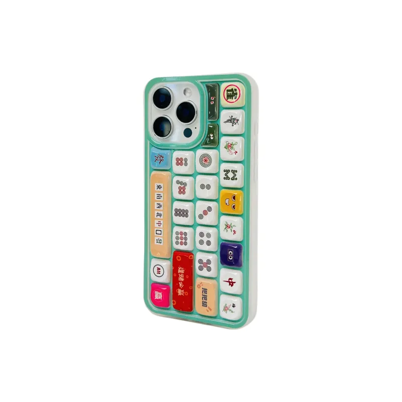 Wei Xin TPU Material Winning In Every Bet Keyboard Phone Cases Compatible With IPhone 16/15 Pro Max/Apple 13/14 Pro/Max-3