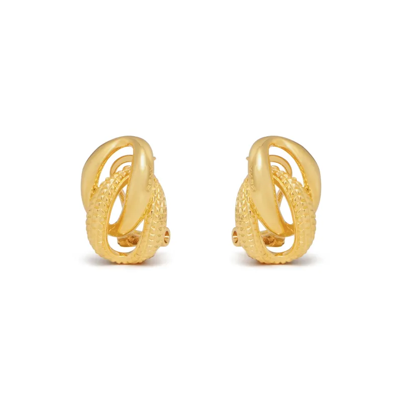 RSNY Gold Plated Copper Earrings Women's-0