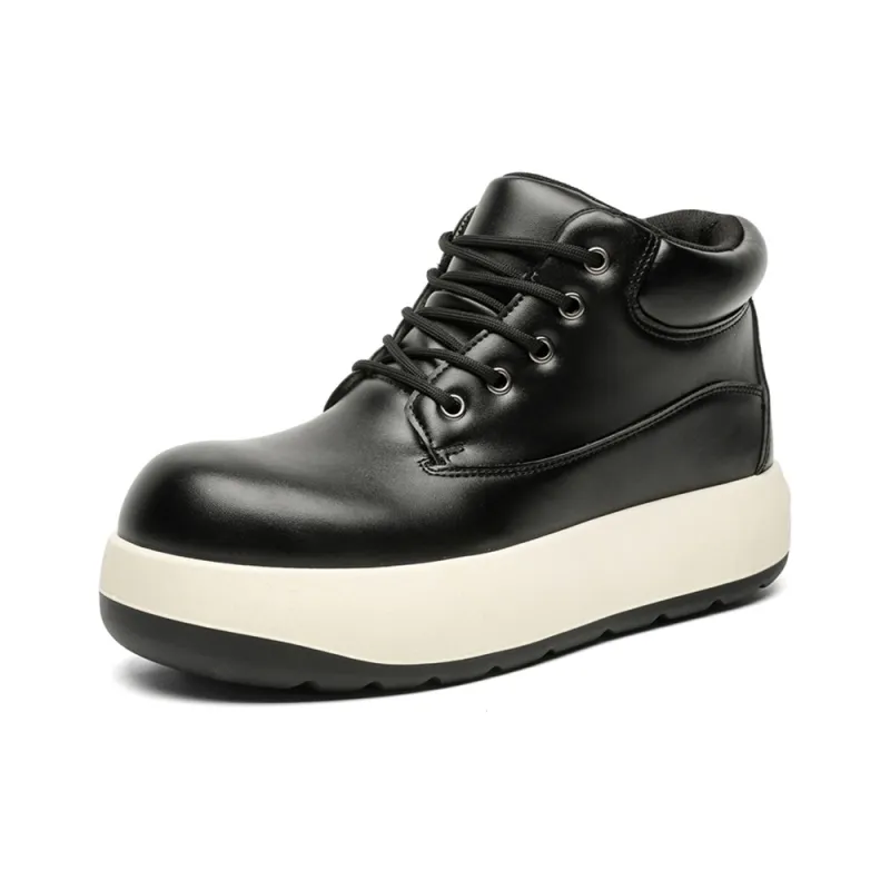 Medd Martin Boots Men Yellow Black-7
