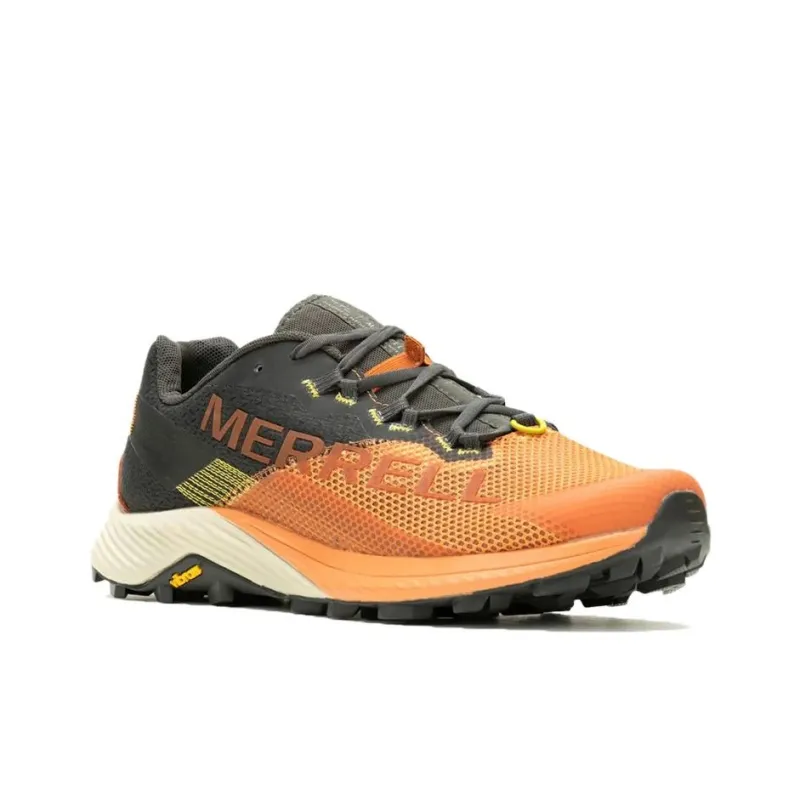 MERRELL MTL Long Sky 2 Durable Breathable Low-Top Trail Running Running Shoes Men's Orange Black-2