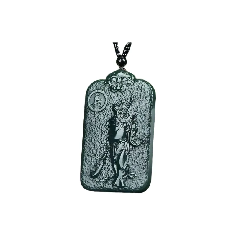 Jing Ruyu Hetian Jade Necklaces Green Jade Unisex-0
