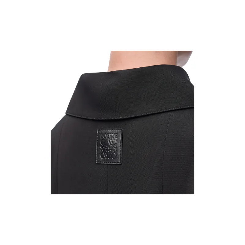 LOEWE Trapeze Dress 'Black'-3